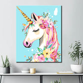 Paint by Numbers Unicorn